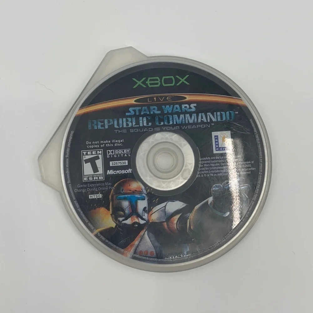 Xbox Star Wars Republic Commando Video Game